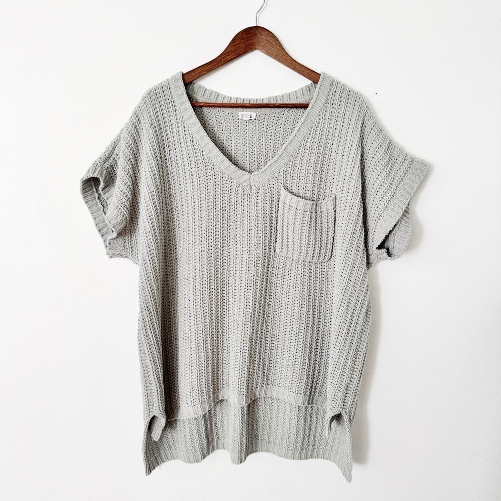 POL Light Sage Knit Sweater medium